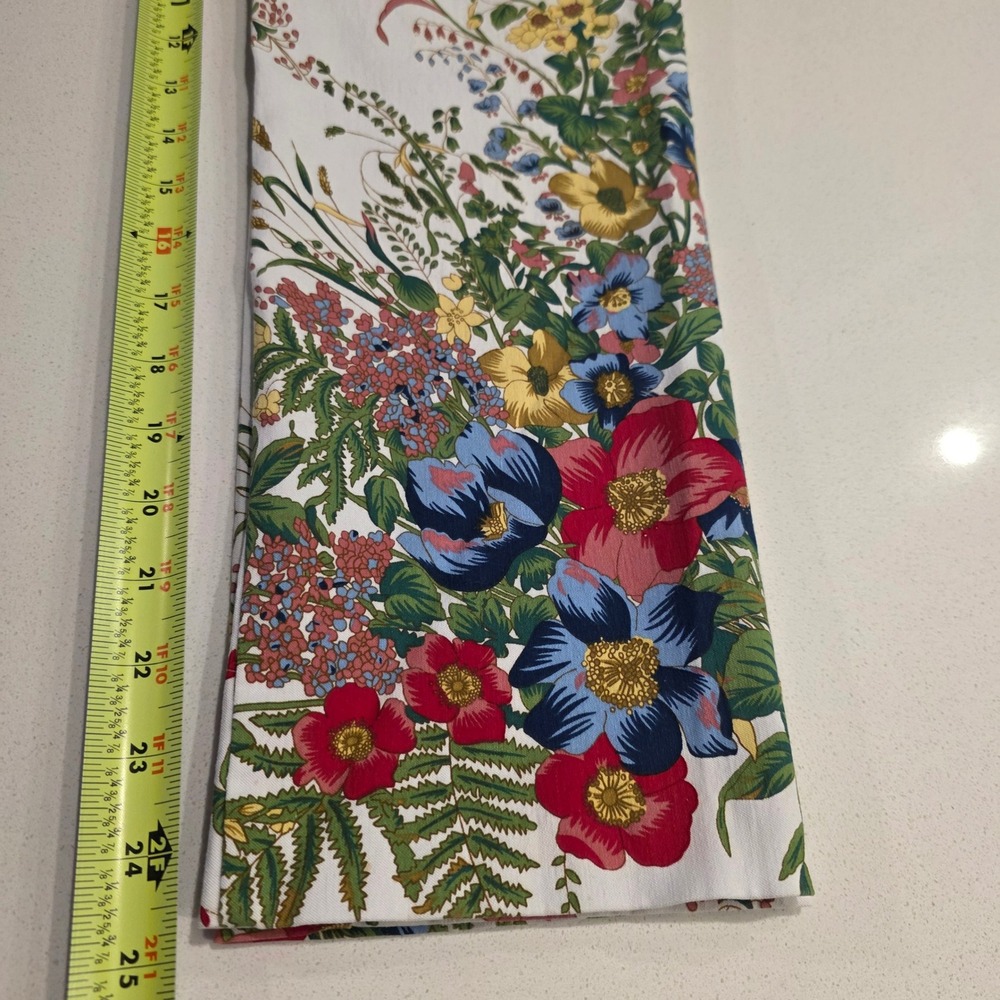 Joseph Ribkoff Floral Print Pants Women Size 6 High Waist Cropped Leg - Picture 8 of 9